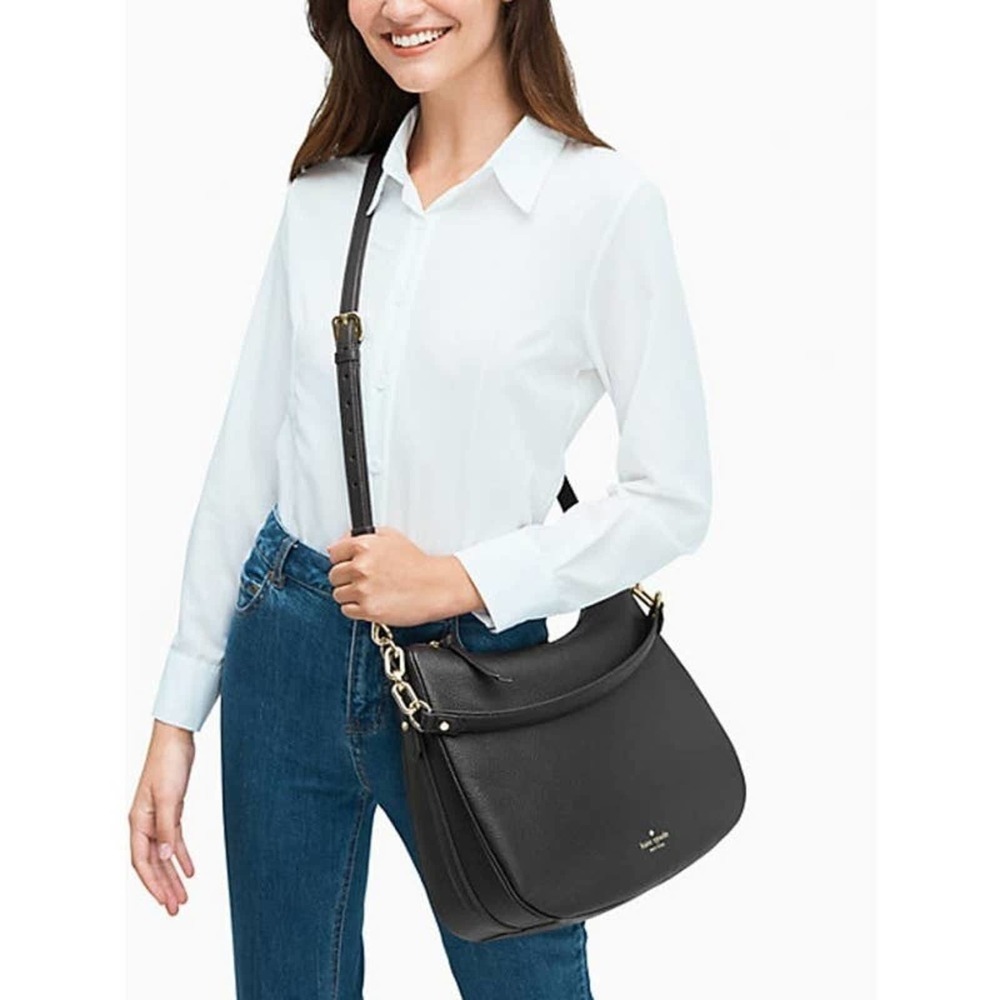 Kate Spade Mulberry Street Vivian Shoulder Bag Black - MSRP: $399–Like new